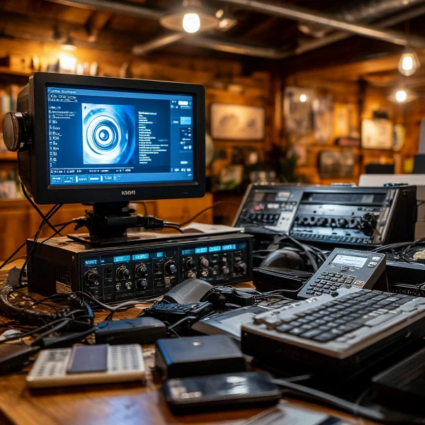 Установка или поиск записывающей аппаратуры